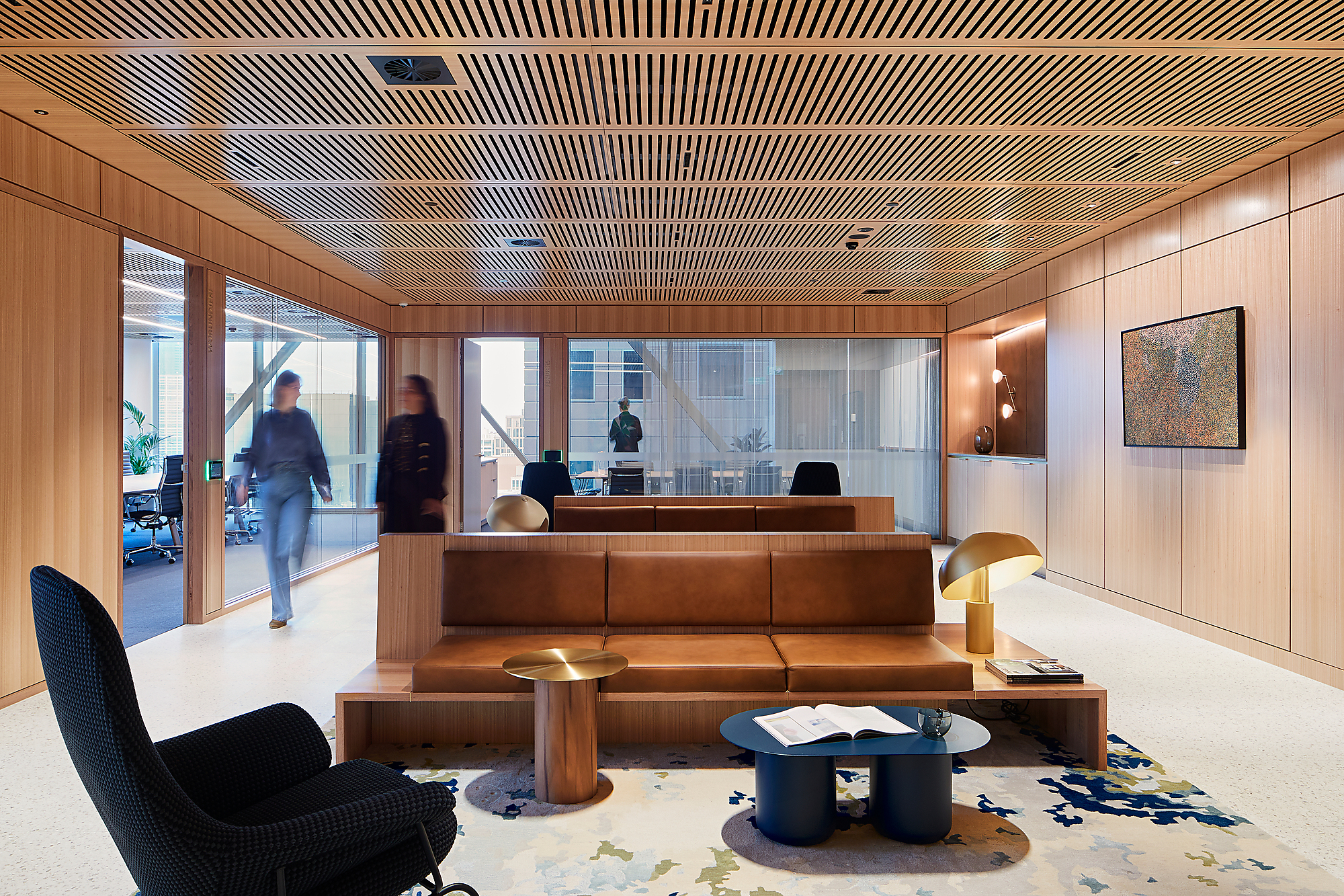 Interior photograph of QIC Melbourne by Shannon McGrath